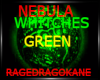 nebula whitches green