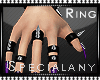 [Lany] Punk spike Rings