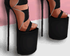 Isa Wedge Boots Black