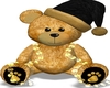 GOLD TEDDY WITH POSE