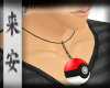 3D Pokeball Necklace~m