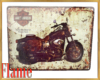 Harley bike poster