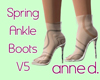 Spring Ankle Boots V5