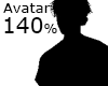 Avatar 140% Scaler