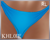 K blue bikini bottoms RL