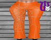 Spider Web Pants orange