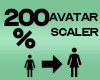 Avatar Scaler 200%