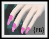 {PB}Princess pink nails