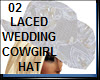 COWGIRL WEDDING HAT 02
