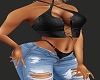 Tie Top Black
