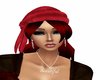 Red Gypsy Hat And Hair