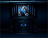 Blue Wolf Fireplace