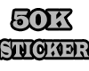 50k Sticker