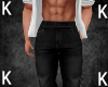 Black denim jeans