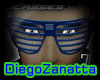 .DZ. Blue Glasses