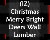 Merry & Bright Deer Wall