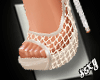 (X)cream heels