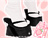 牛COW: black cute geta