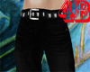 [4B] Goth Pants w/ Belt