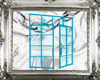𝕽. blue window glas