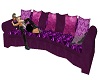 Purple Cuddle Sofa