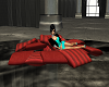 red pillows w/poses