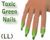 (LL)Toxic Green Nails