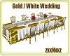 Gold/White Reception WED