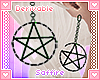 Pentagram Earrings Drv