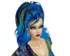 Blue-Green Gisele Hair