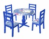 blue hello kitty table