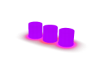 Neon Purple  Cylinder