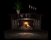 INDIAN FEATHER FIREPLACE
