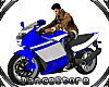 *Motorbike Racing  /Blue