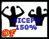 BICEPS 150%