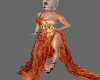 Autumn split dress
