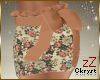 cK Skirt Flowers