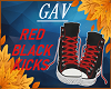 RED & BLACK KICKS - F