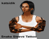 KK Snake Sleeve Tattoo