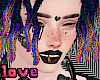 glitter dreads