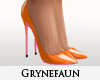 Orange & Pink heels