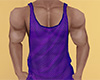 Purple Mesh Tank Top 2 M