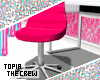 T// Pink Swivel Chair