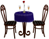 Blue Romantic TableFor 2