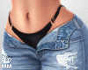 Roses Pants Black