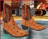 (CB)Ostrich Skin Boots