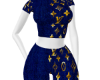 blue/gold set
