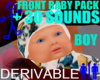 front baby pack +30sound