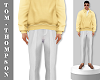 Tuscan White Trousers