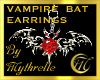 VAMPIRE BAT EARRINGS